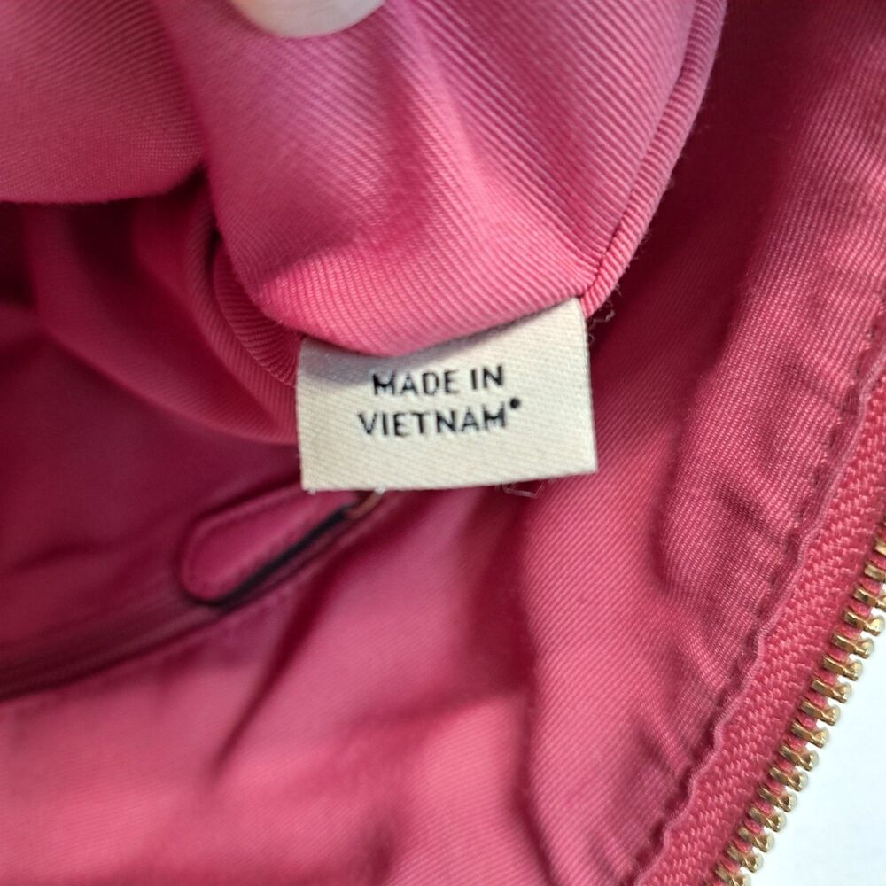 Coach Kelsey Dahlia Pink Pebbled Satchel - Picture 9 of 12